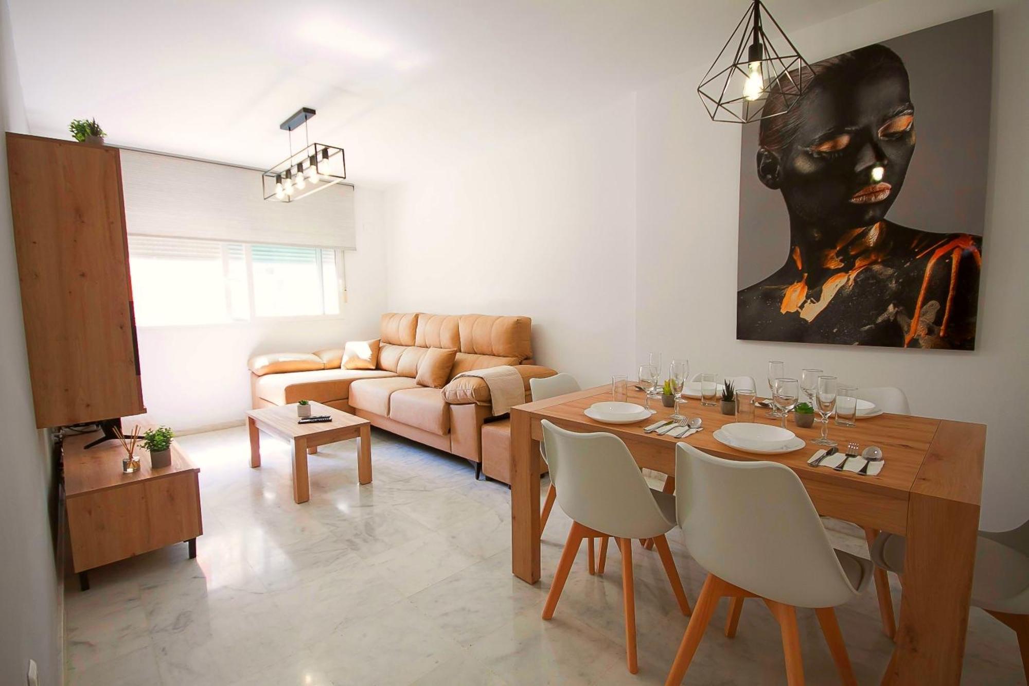 Ave Huelin 3Rooms Alojamiento Con Parking Y Ac Малага Экстерьер фото